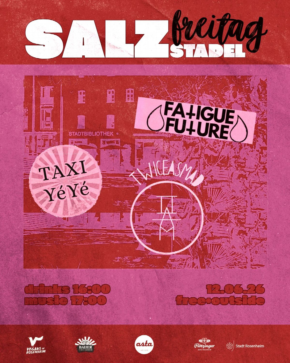 LineUp Astastadel Konzerte am Freitag