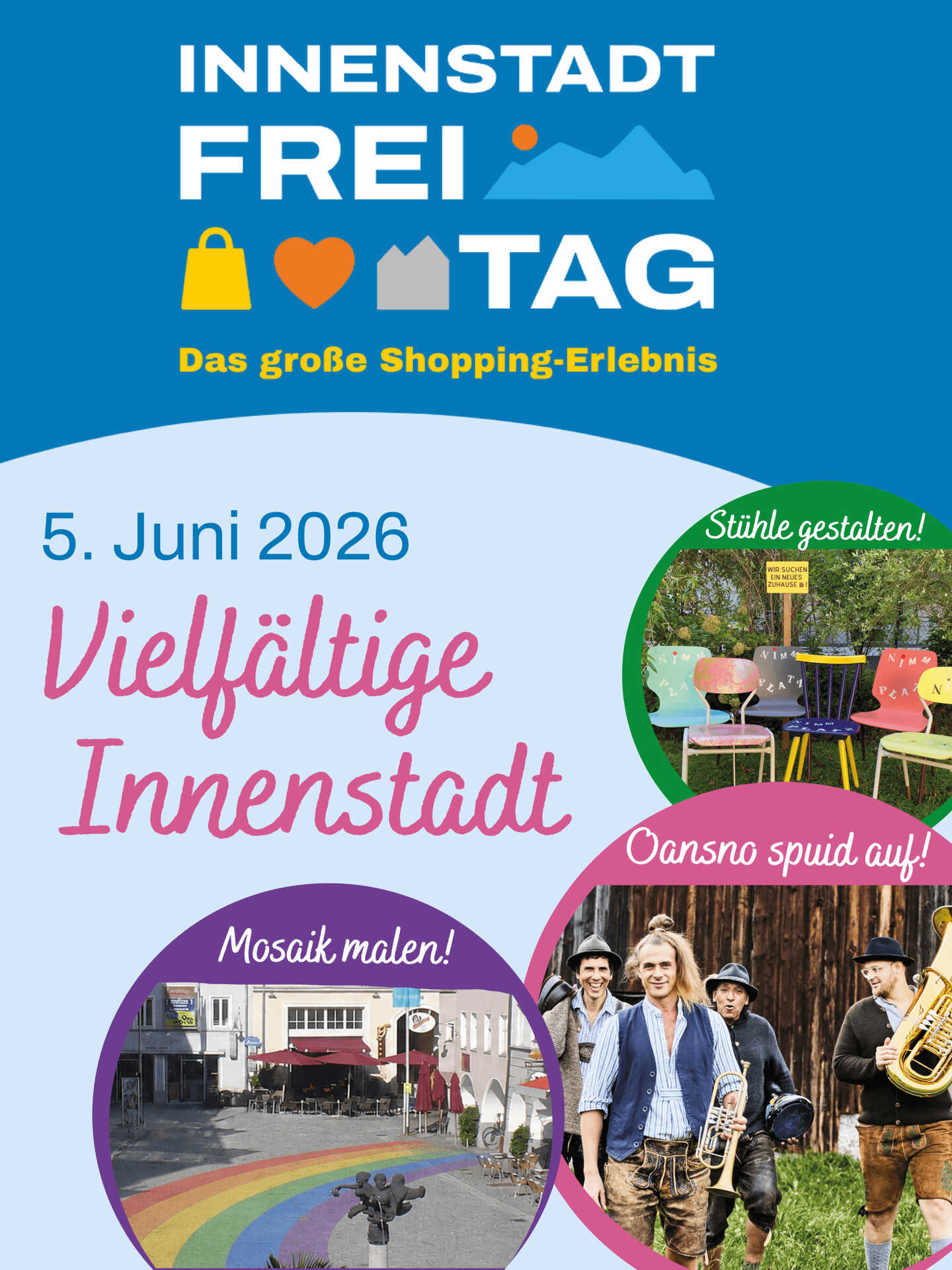 Innenstadt-Freitag in Rosenheim