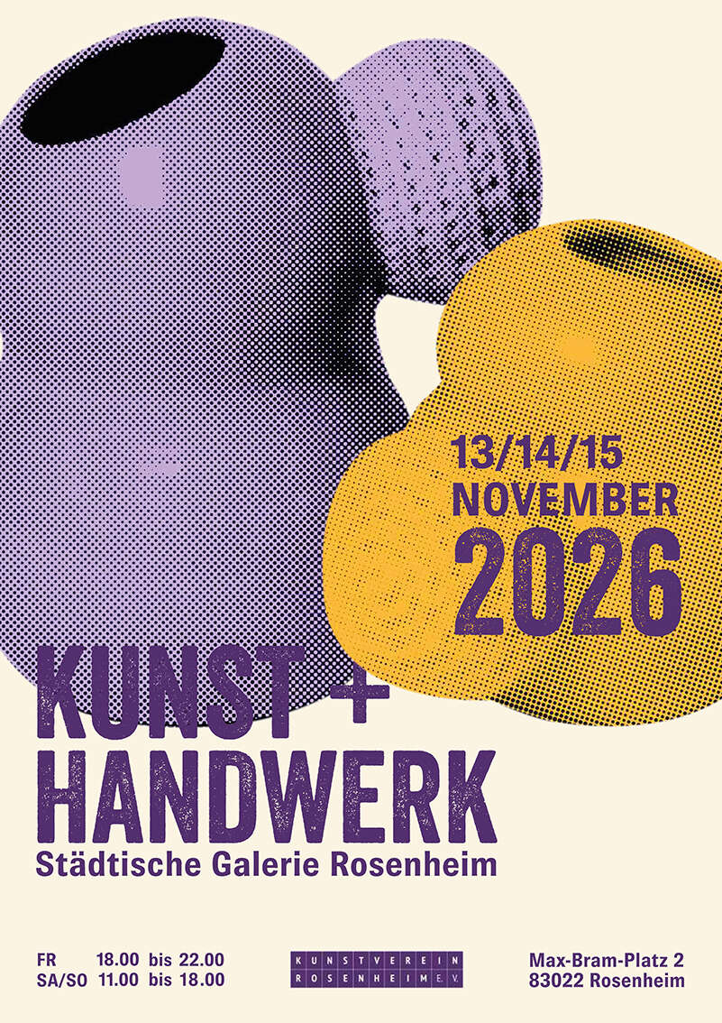 Kunst + Handwerk Künstlermarkt in der Städtischen Galerie