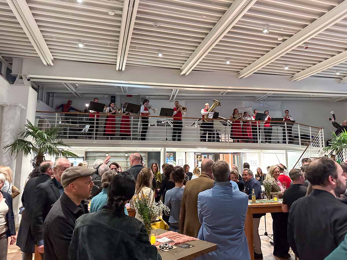 Römer-Ausstellung - Eröffnungsabend im Foyer des Lokschuppen