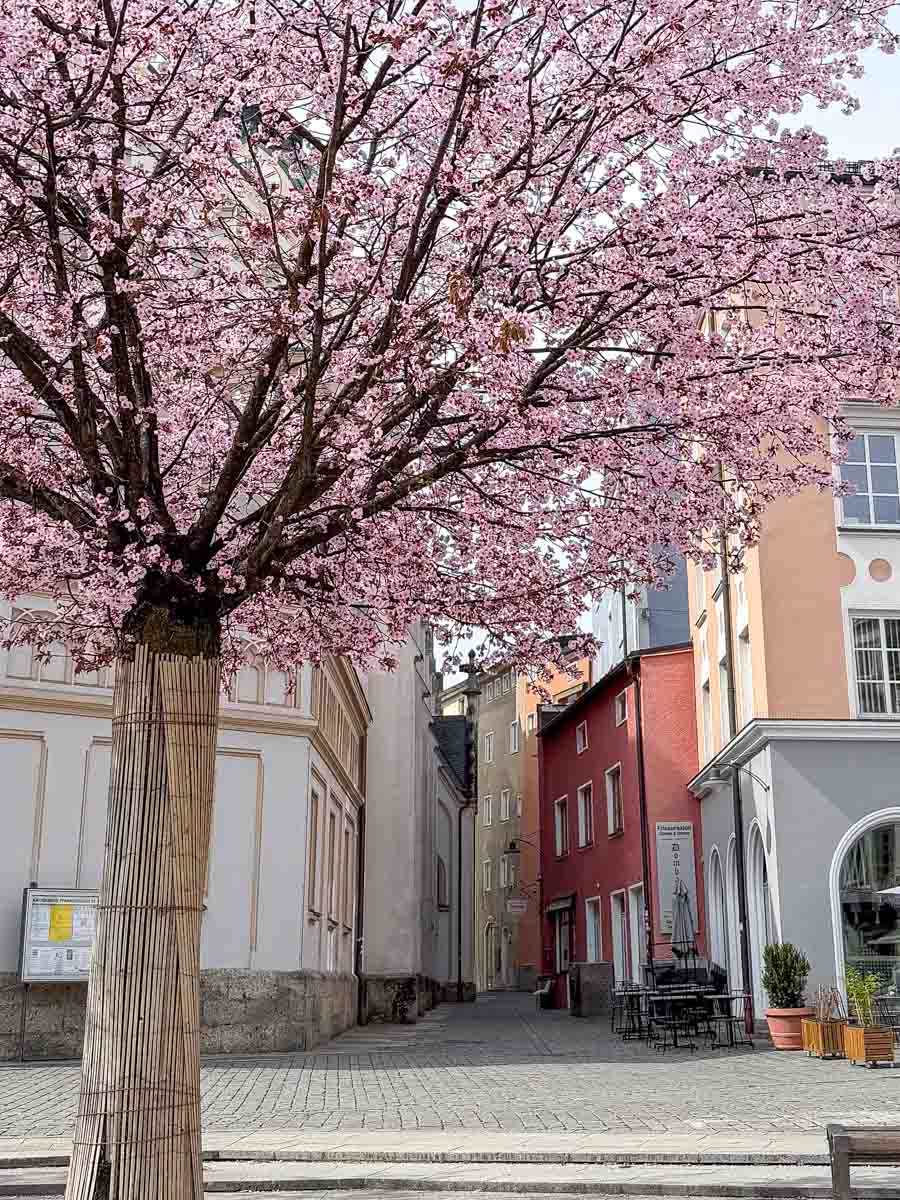Romantischen Seiten Gasse