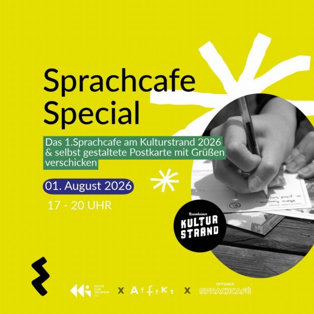 Sprachcafe Workshop beim Kulturstrand