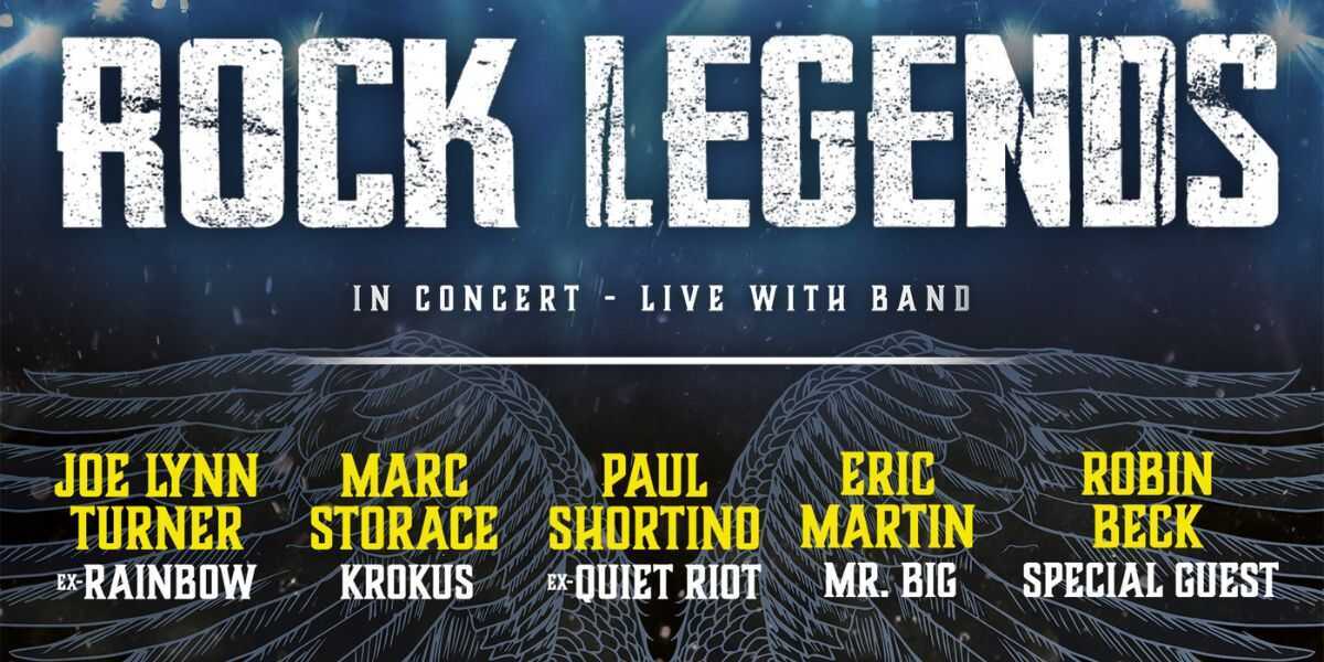 Joe Lynn Turner bei der Rock Legends Tour im KU'KO