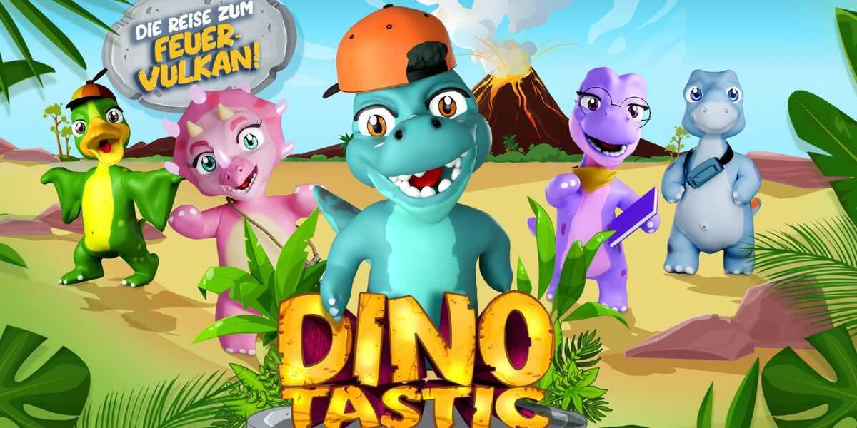 »Dinotastic - 5 Freunde und ihre Reise zum Feuervulkan« im KU'KO