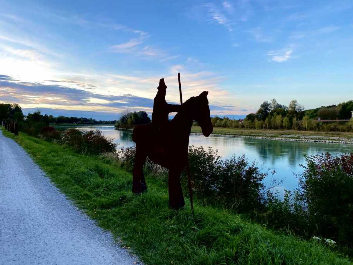 Abendstimmung - Blick auf den Inn