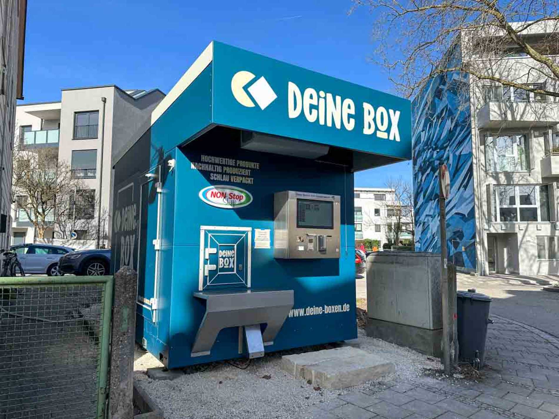 Nachhaltige Bio-Lebensmittelbox in der Färberstraße Rosenheim