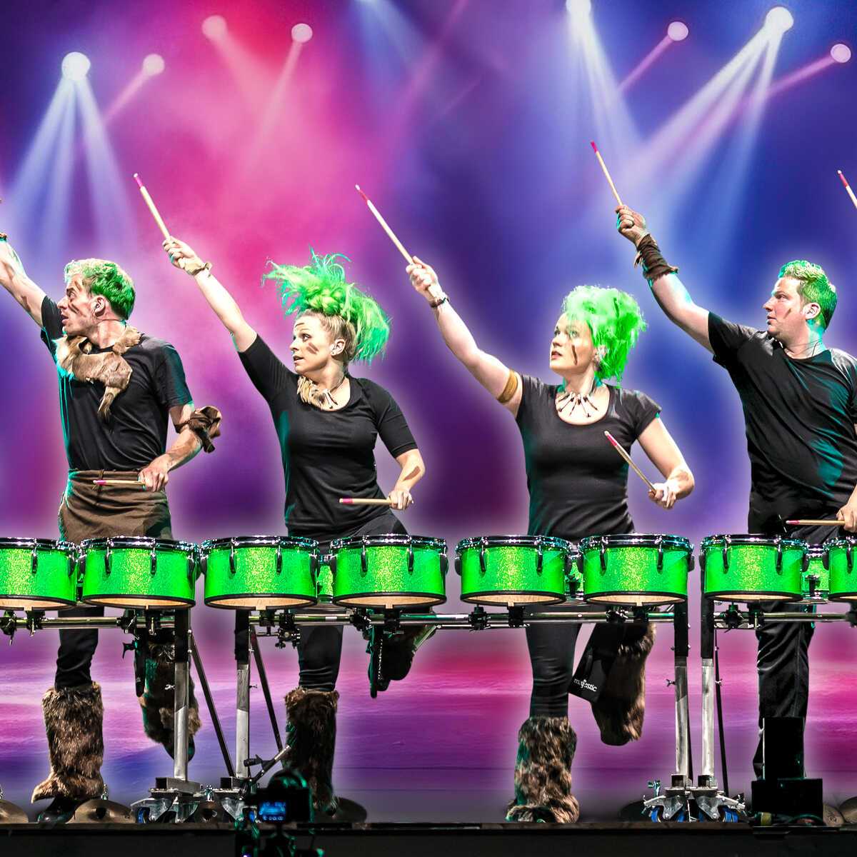 Drumshow »greenbeats« im KU'KO Rosenheim