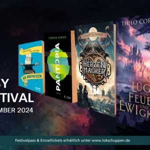 Fantasy Lesefestival Rosenheim im Lokschuppen, Black Box, Ballhaus und Inn-Museum