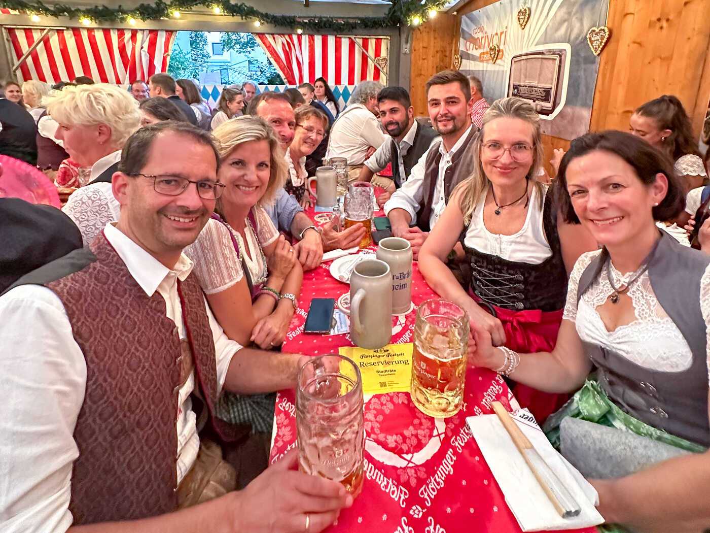 Herbstfestbesuch mit dem Rosenheimer Stadtrat