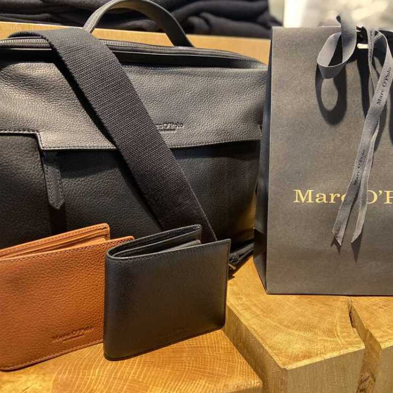 Herren Geschenk: Marc O´Polo Laptop-Bag & Geldbeutel