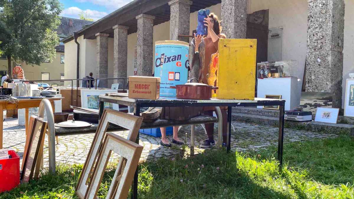 Plakat - Raritäten - Markt in der Städtischen Galerie