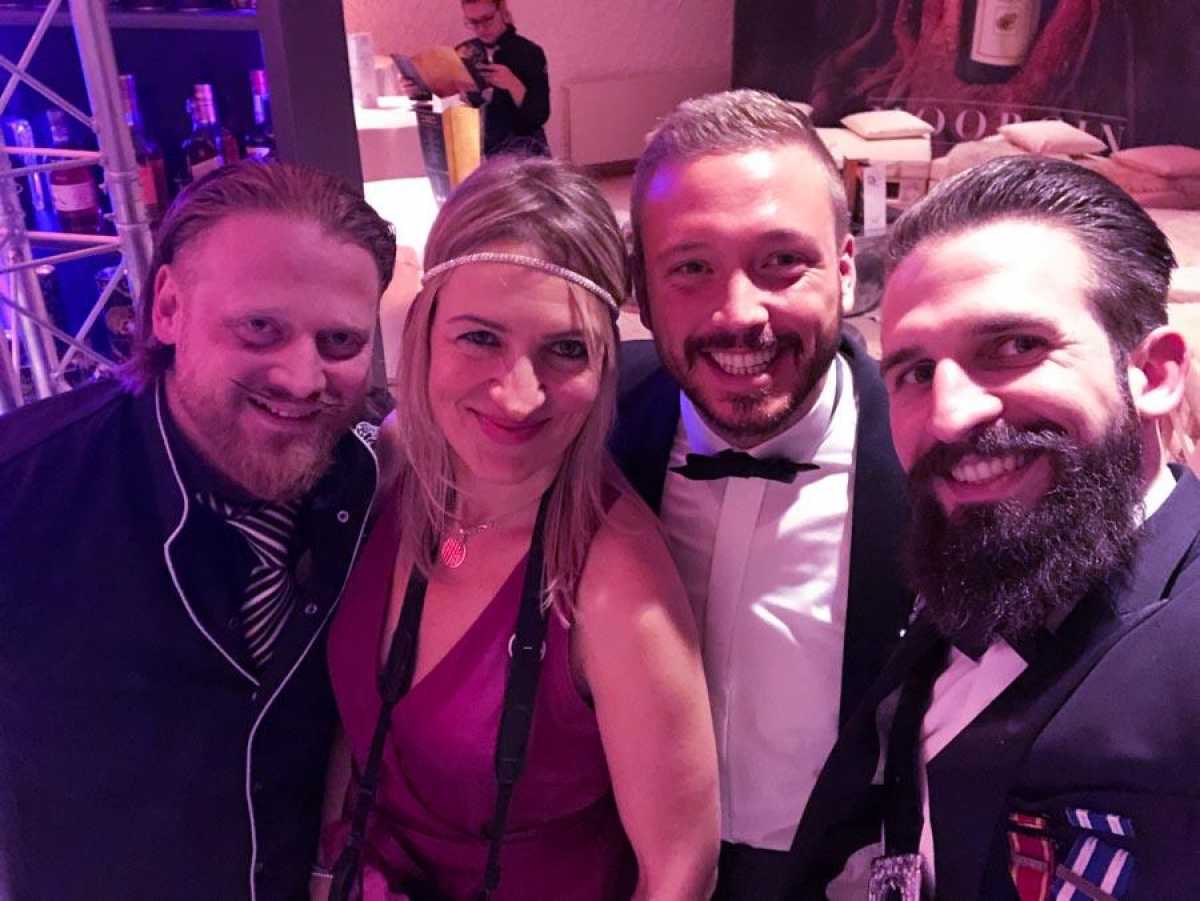 Rosenball Rosenheim! Hier mit den Jungs von Moorgin