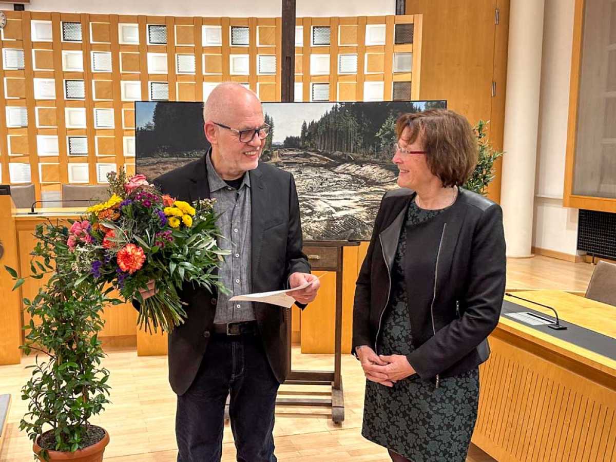 Kulturpreis der Stadt Rosenheim an Gerhard Prokop verliehen