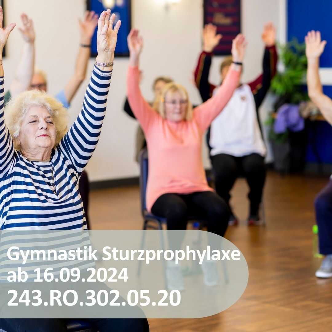 VHS Gymnastik-Seniorenkurs »Sturzprophylaxe«